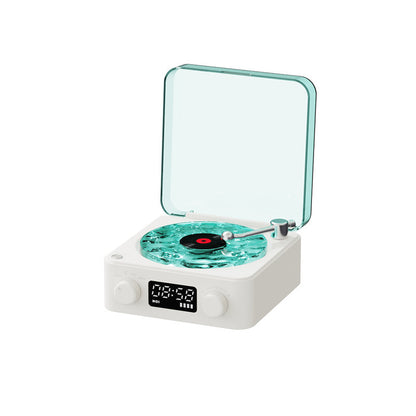 Retro Bluetooth Vinyl Record Player with RGB Lamp